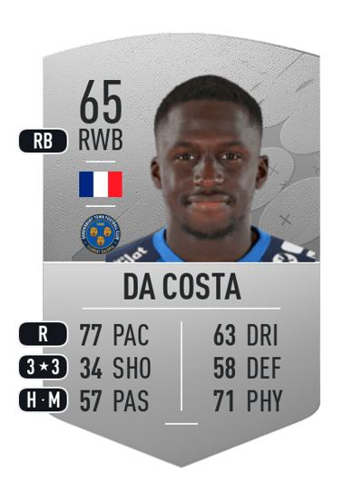 Julien Da Costa Common 65 OVR