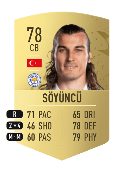 Çağlar Söyüncü Common 78 OVR