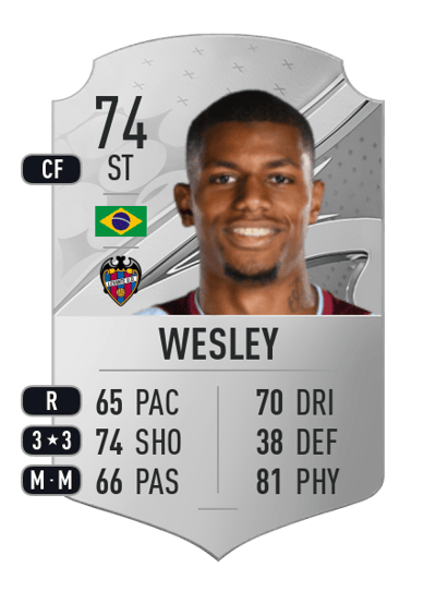 Wesley Rare 74 OVR