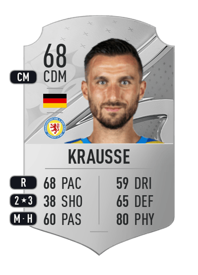 Robin Krauße Rare 68 OVR