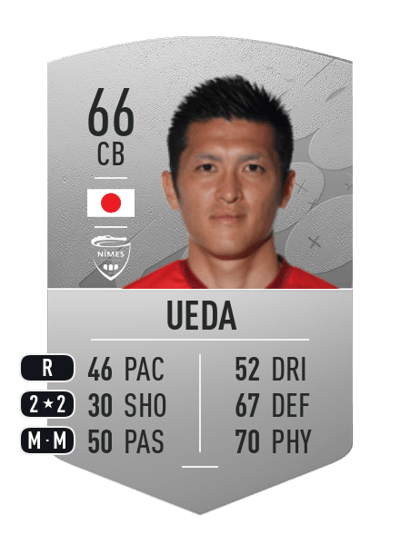 Naomichi Ueda Common 66 OVR