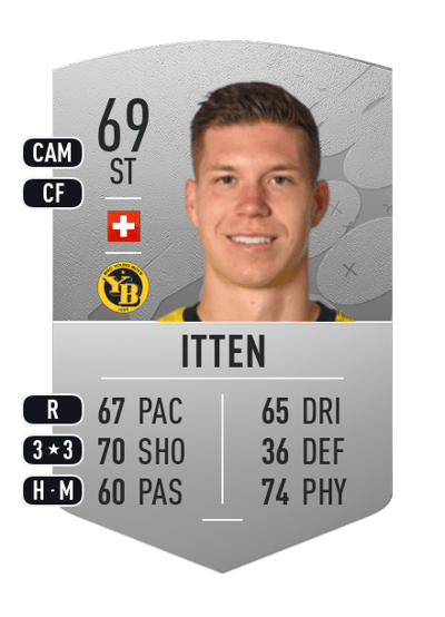Cedric Itten Common 69 OVR