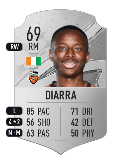 Stéphane Diarra Rare 69 OVR