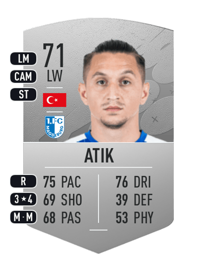 Barış Atik Common 71 OVR