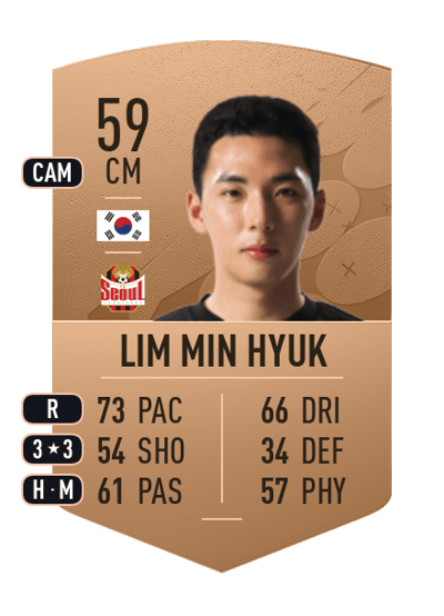 Lim Min Hyuk Common 59 OVR