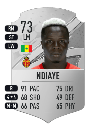 Amath Ndiaye Rare 73 OVR