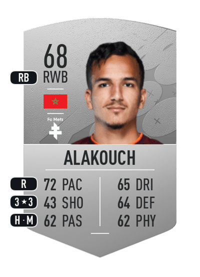 Sofiane Alakouch Common 68 OVR