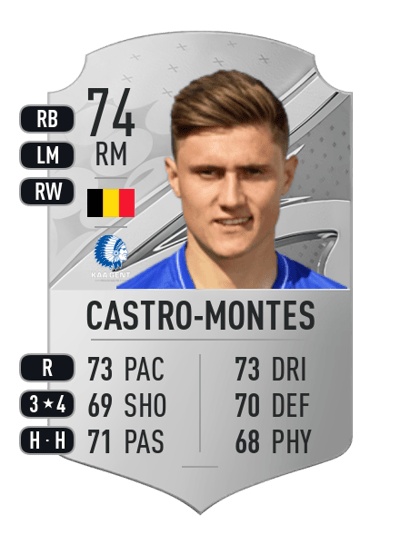 Alessio Castro-Montes Rare 74 OVR