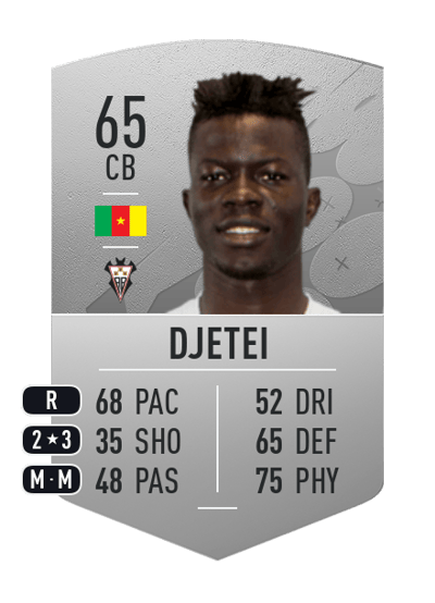 Mohamed Djetei Common 65 OVR