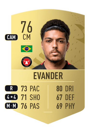 Evander Common 76 OVR