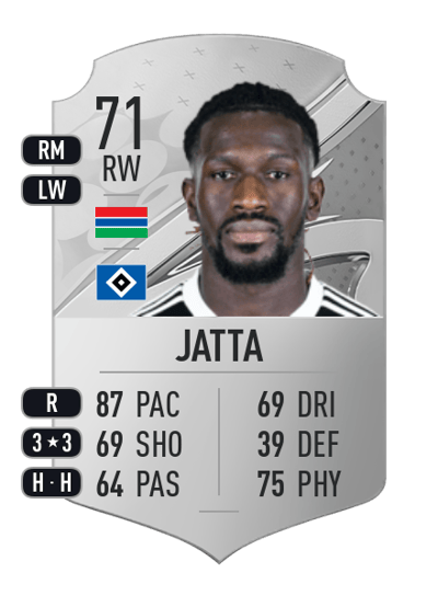 Bakery Jatta Rare 71 OVR