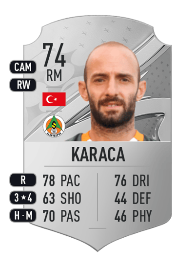 Efecan Karaca Rare 74 OVR