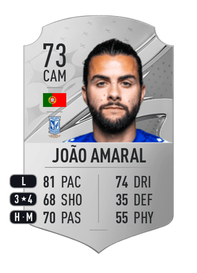 João Amaral Rare 73 OVR