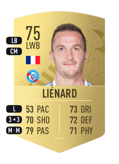 Dimitri Liénard Common 75 OVR