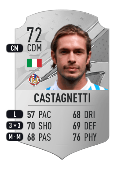 Michele Castagnetti Rare 72 OVR