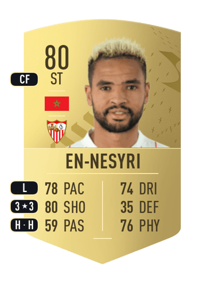 Youssef En-Nesyri Common 80 OVR