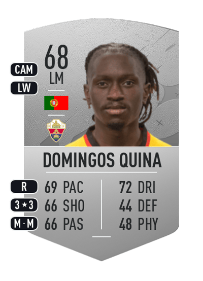 Domingos Quina Common 68 OVR