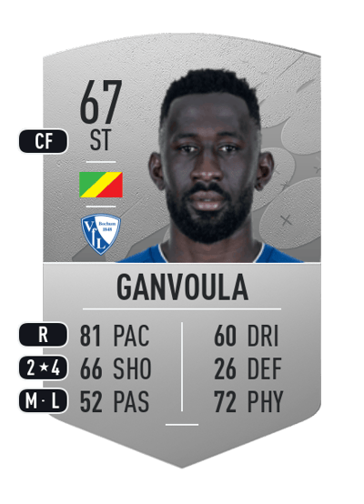 Silvère Ganvoula Common 67 OVR