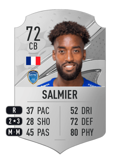 Yoann Salmier Rare 72 OVR