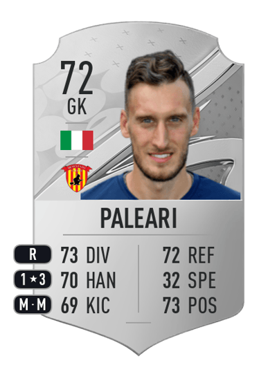 Alberto Paleari Rare 72 OVR