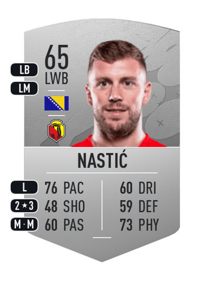 Bojan Nastić Common 65 OVR