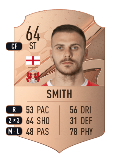 Harry Smith Rare 64 OVR