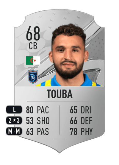 Ahmed Touba Rare 68 OVR