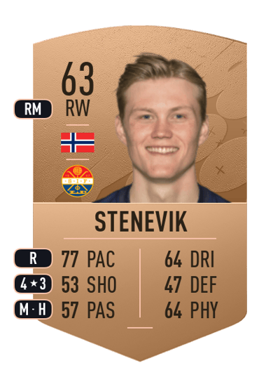 Halldor Stenevik Common 63 OVR