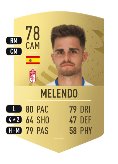 Melendo Common 78 OVR