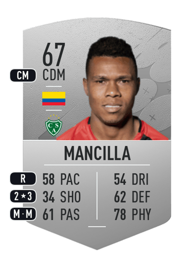 Harrinson Mancilla Common 67 OVR
