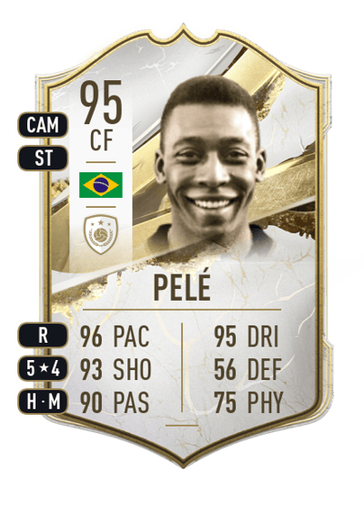 Pelé Icon 95 OVR
