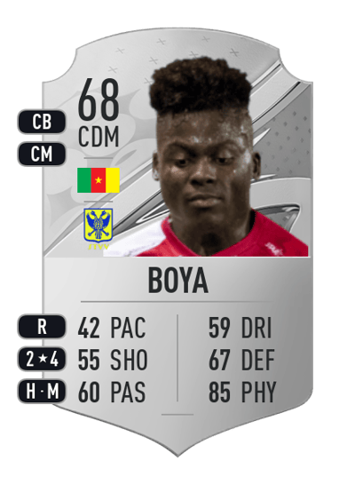 Frank Boya Rare 68 OVR