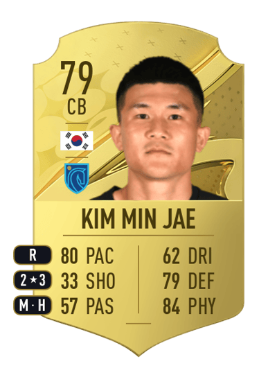 Kim Min Jae Rare 79 OVR