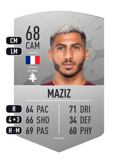 Youssef Maziz Common 68 OVR