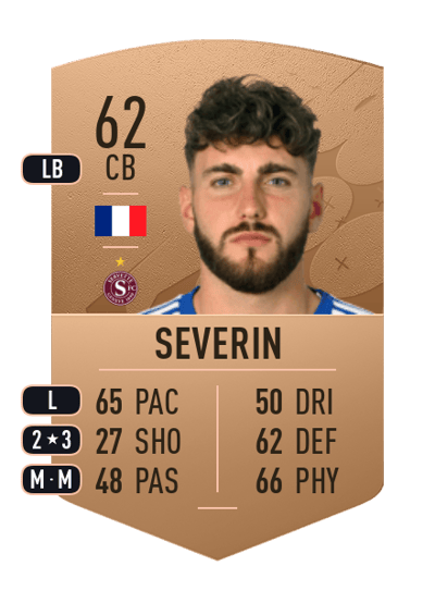 Yoan Severin Common 62 OVR