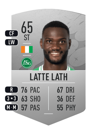 Emmanuel Latte Lath Common 65 OVR