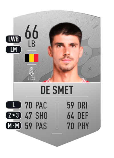 Thibault De Smet Common 66 OVR