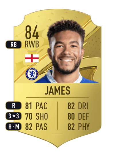 Reece James Rare 84 OVR