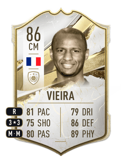 Patrick Vieira Icon 86 OVR
