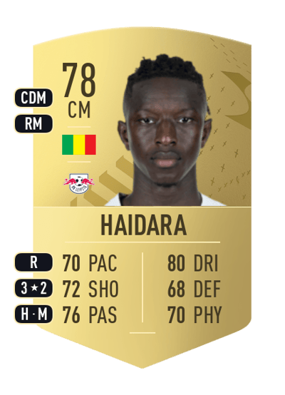 Amadou Haidara Common 78 OVR