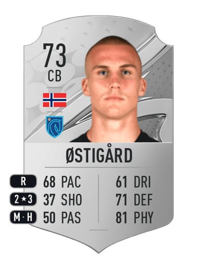 Leo Østigård Rare 73 OVR
