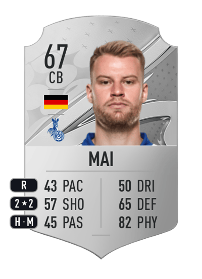 Sebastian Mai Rare 67 OVR