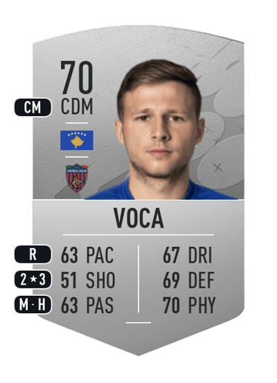 Idriz Voca Common 70 OVR