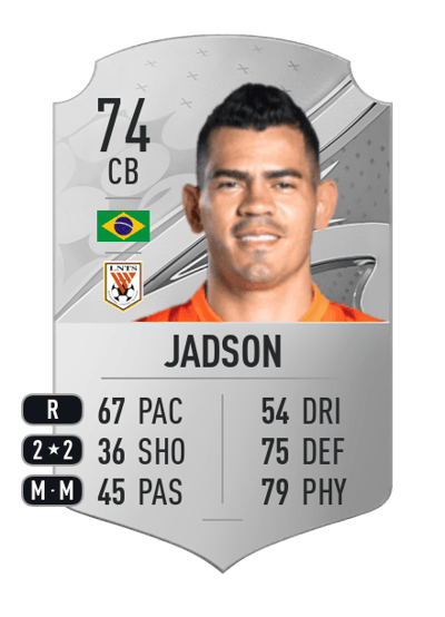 Jadson Rare 74 OVR