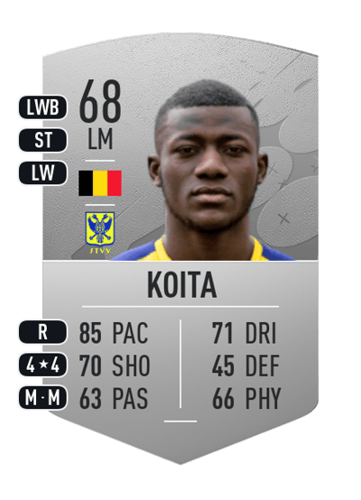 Aboubakary Koita Common 68 OVR