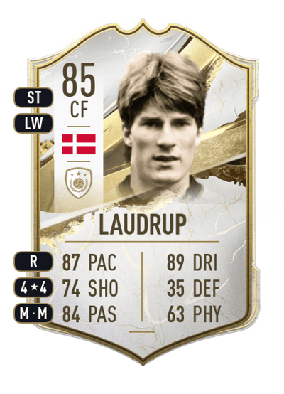 Michael Laudrup Icon 85 OVR