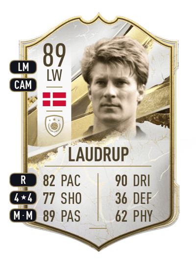 Michael Laudrup Icon 89 OVR