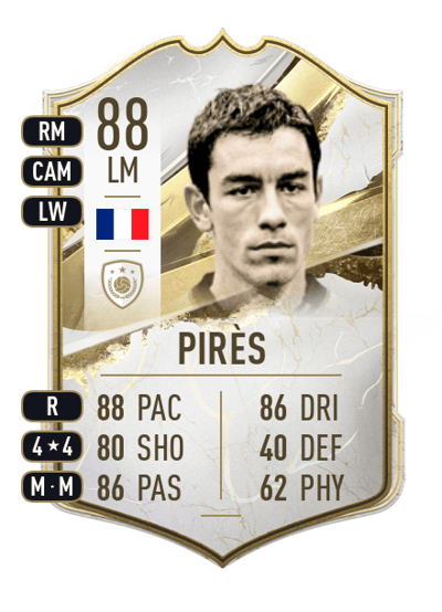 Robert Pirès Icon 88 OVR