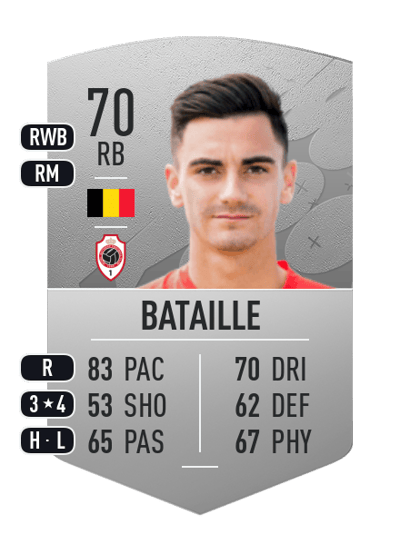 Jelle Bataille Common 70 OVR