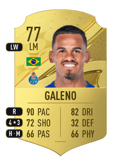 Galeno Rare 77 OVR